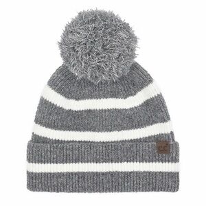 C.C woman’s Striped Beanie with Pom